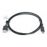 Lanberg USB Typ A - C 2.0 schwarzes QC 3.0 Kabel - 1m - zdjęcie 2