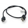 Lanberg USB Typ A - C 2.0 schwarzes QC 3.0-Kabel - 0,5 m - zdjęcie 3