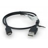 Lanberg USB Typ A - C 2.0 Kabel schwarz - 0,5m - zdjęcie 2
