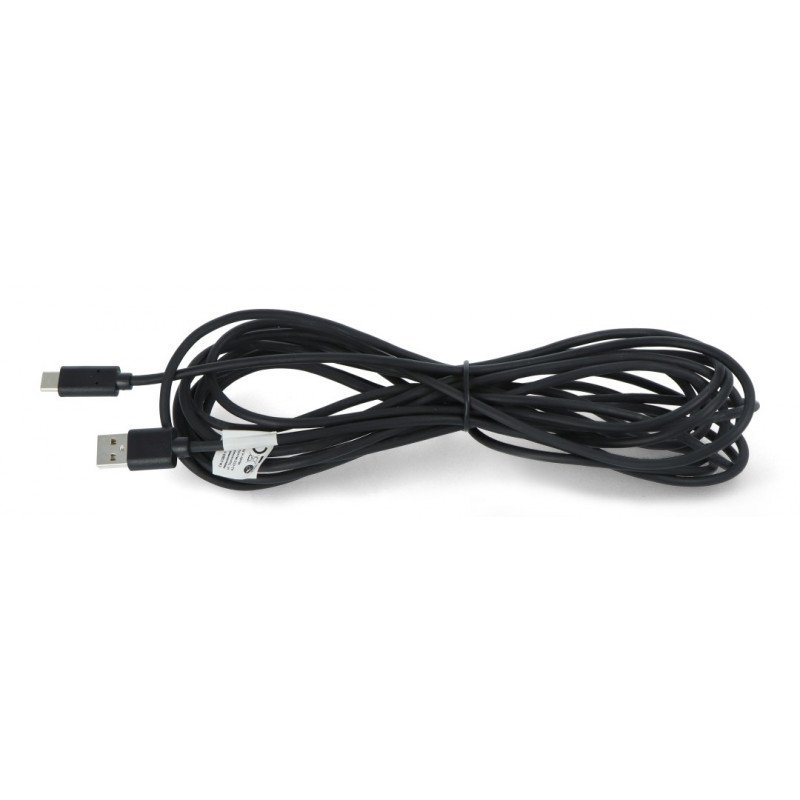 Lanberg USB Typ A - C 2.0 Kabel schwarz - 5m