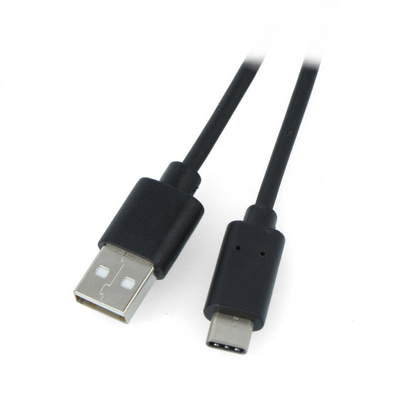 Lanberg USB Typ A - C 2.0 schwarzes Kabel - 1,8 m