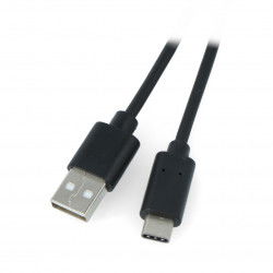 Lanberg USB Typ A - C 2.0 schwarzes Kabel - 1m