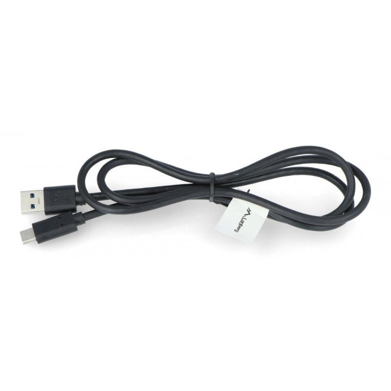 Lanberg USB Typ A - C 3.1 schwarzes Kabel - 1m
