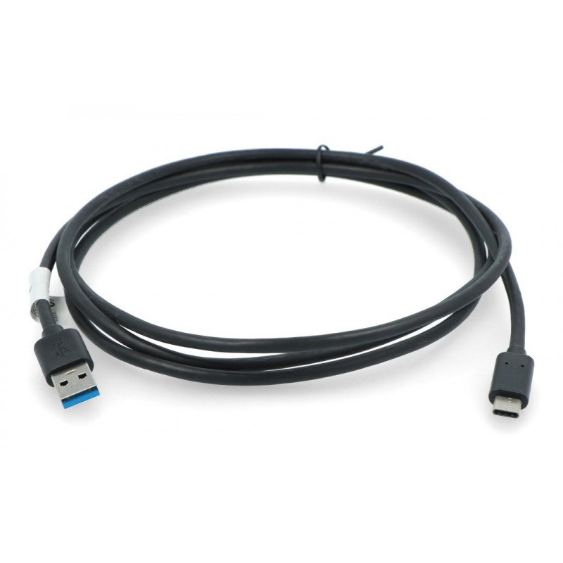 Lanberg USB Typ A - C 3.1 schwarzes Kabel - 1,8 m