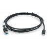 Lanberg USB Typ A - C 3.1 schwarzes Kabel - 1,8 m - zdjęcie 2