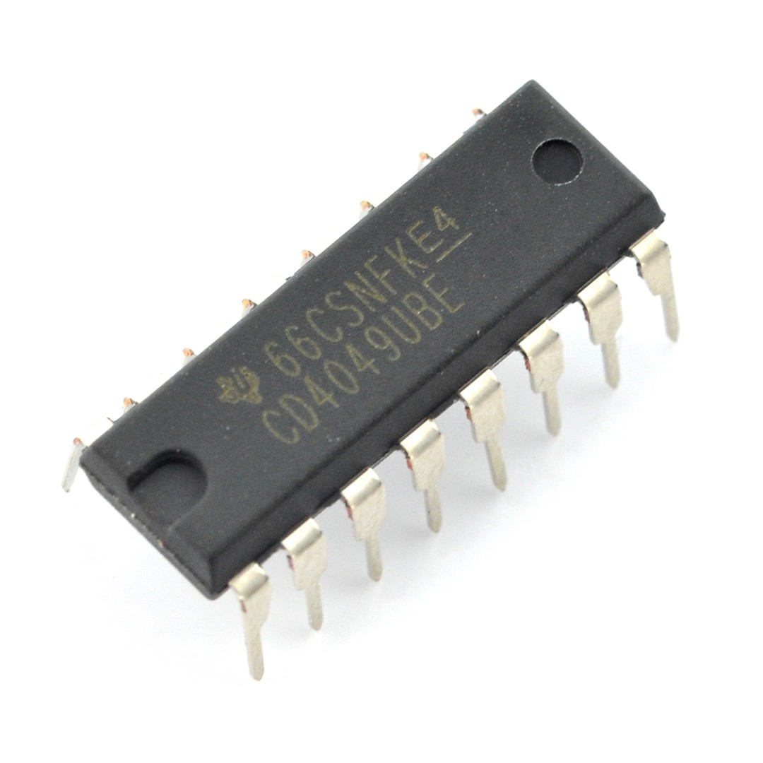 Logik 6xNOT CD4049UBE