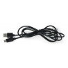 Lanberg USB Typ A - C 2.0 schwarzes Kabel - 1,8 m - zdjęcie 3