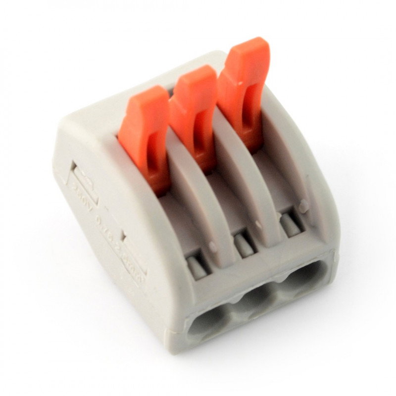 3-poliger 250-V-Elektrowürfel