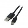 Extreme USB 2.0 Type-C schwarzes Kabel - 1,5 m - zdjęcie 1