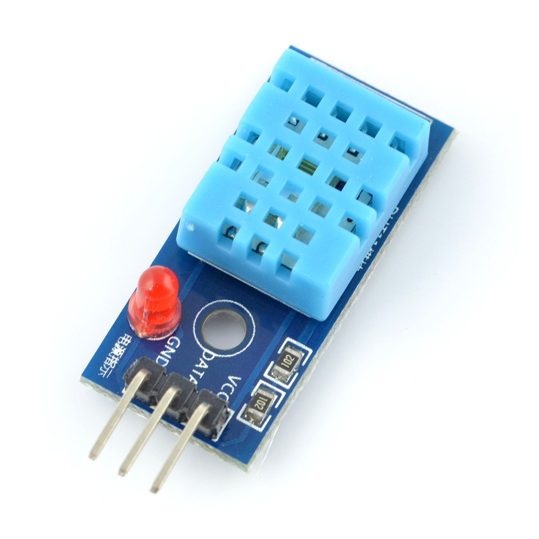 DHT11 Temperatur- und Feuchtigkeitssensor - blaues Modul