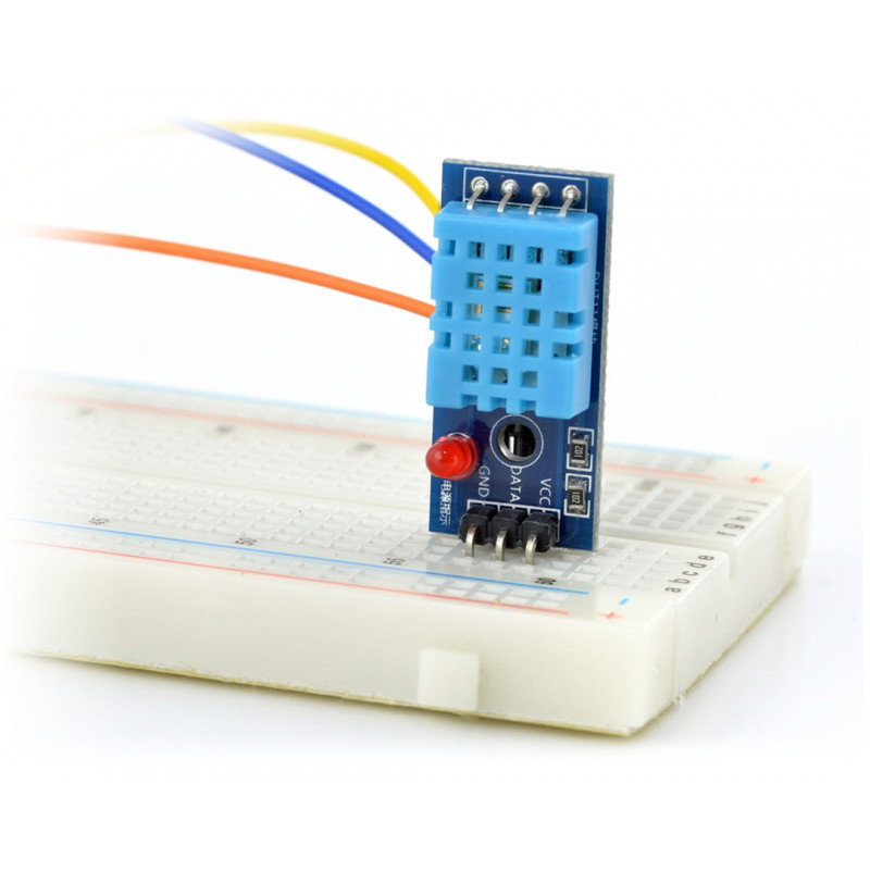 DHT11 Temperatur- und Feuchtigkeitssensor - blaues Modul