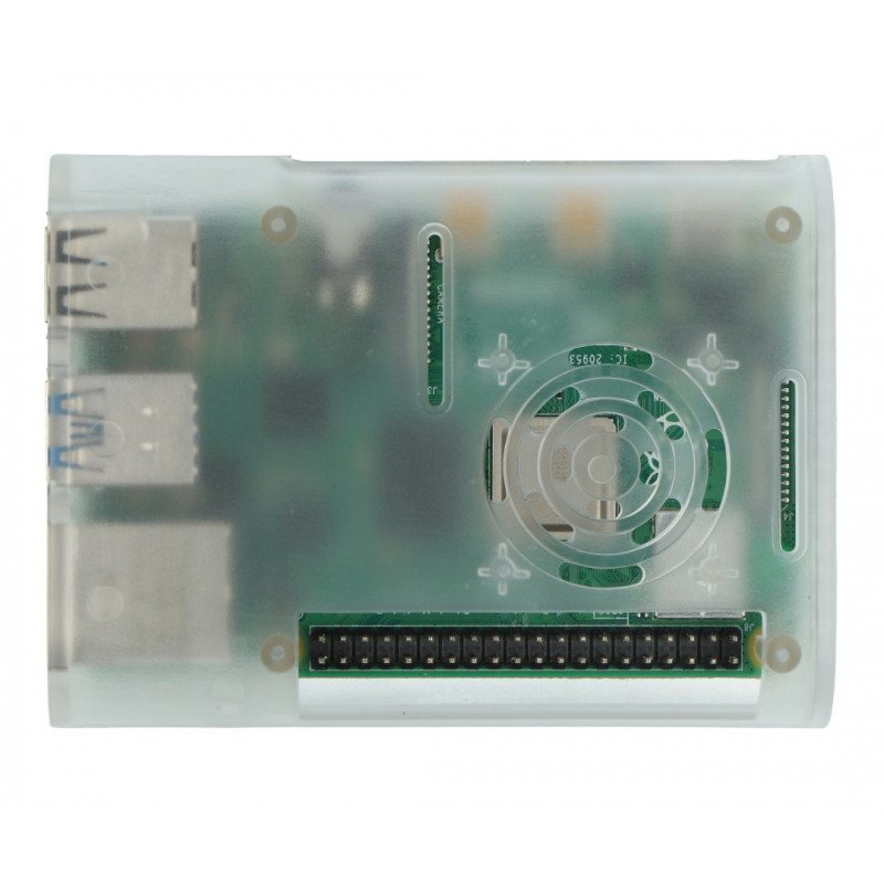 Gehäuse für Raspberry Pi 4 - ABS - transparent