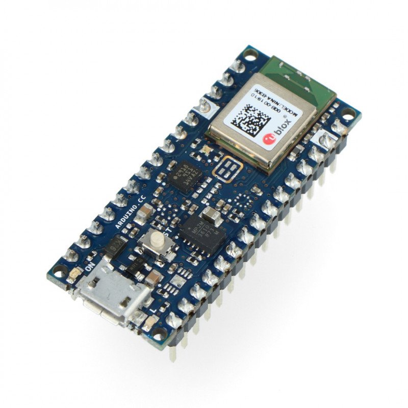 Arduino Nano 33 BLE - mit Anschlüssen