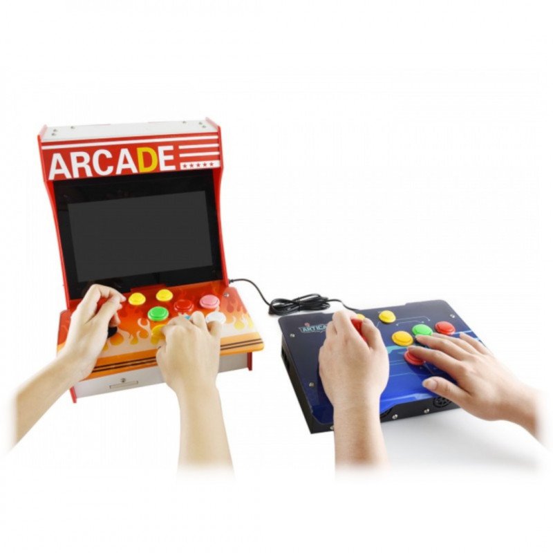 Arcade-D-1P - Retro-USB-Gamecontroller - für Raspberry Pi / PC / Tablet