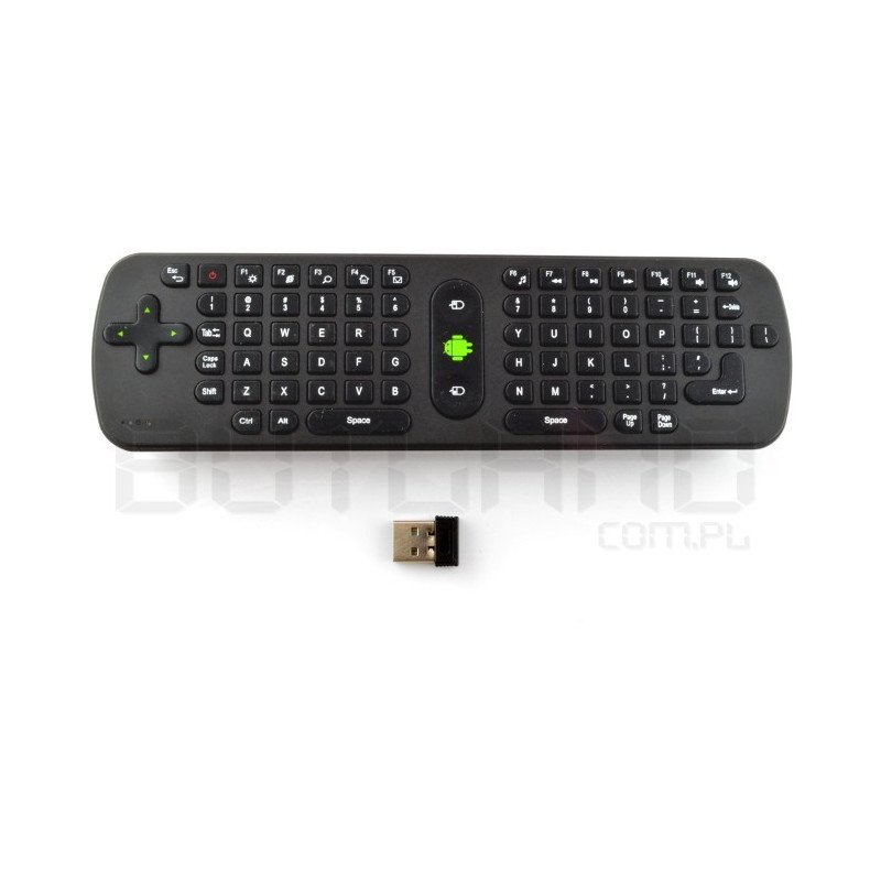 Measy RC11 Wireless Keyboard Tastatur + Air Mouse - 2,4 GHz