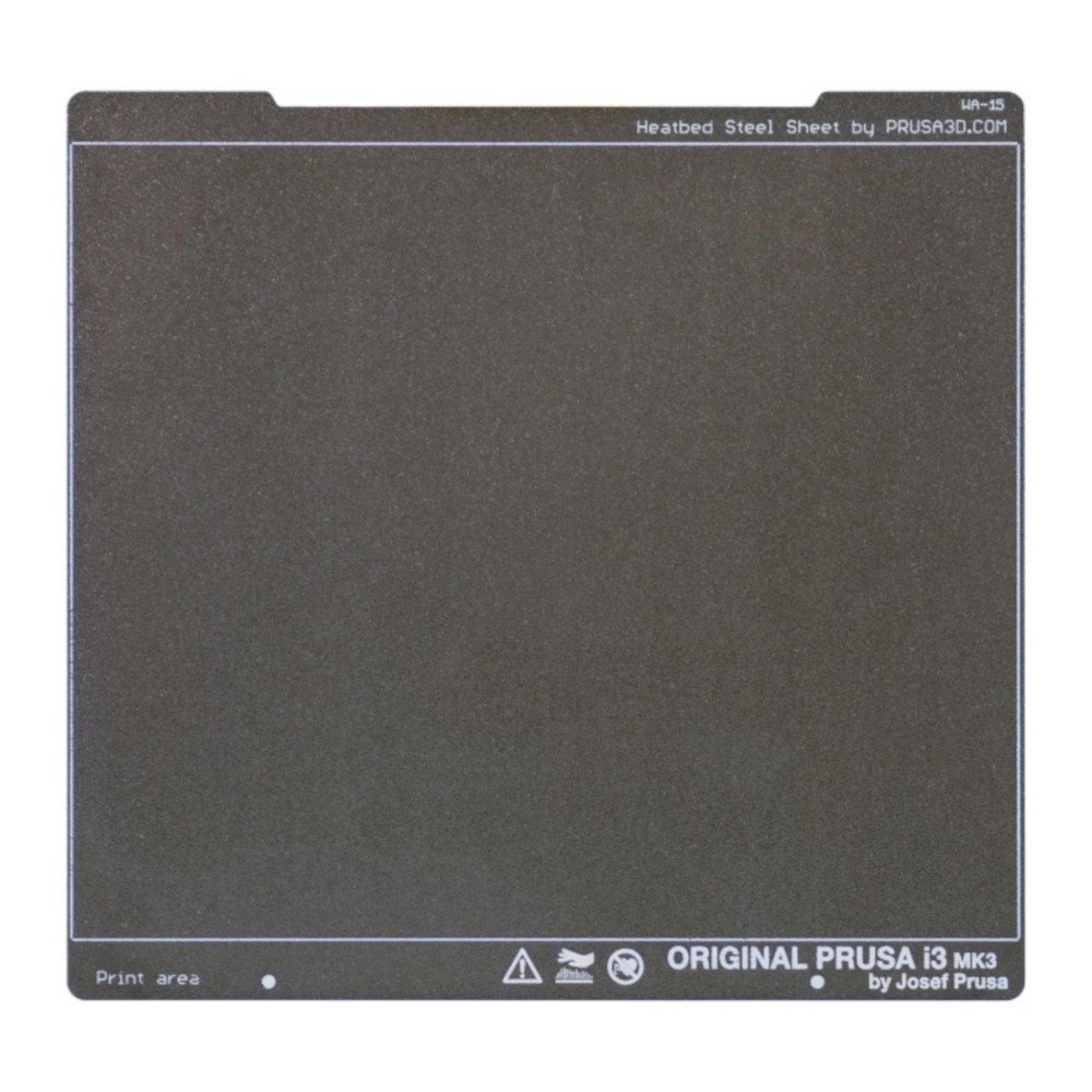 Federstahlplatte - für Prusa MK3 / MK3S Drucker - texturiert