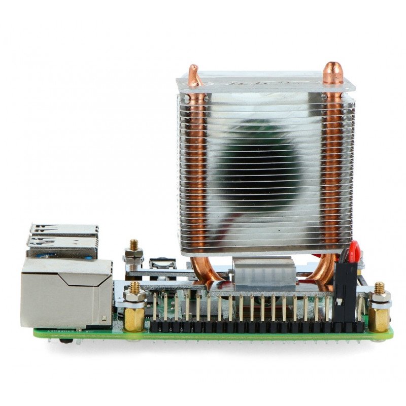 ICE Tower CPU Cooling Fan - Lüfter mit Kühlkörper für Raspberry Pi 4B / 3B + / 3B