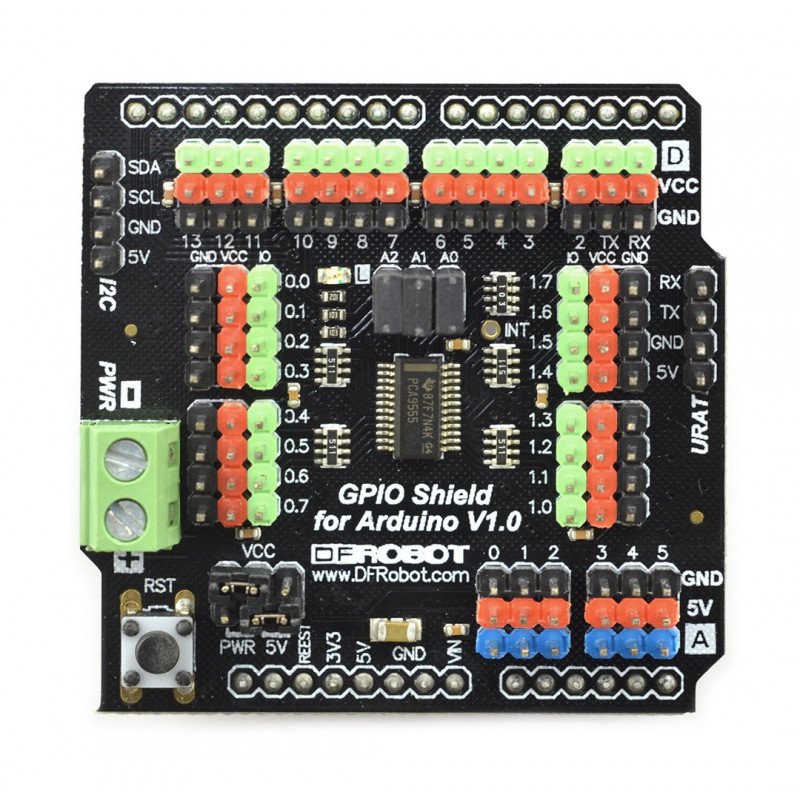 DFRobot Gravity: GPIO-Schild für Arduino
