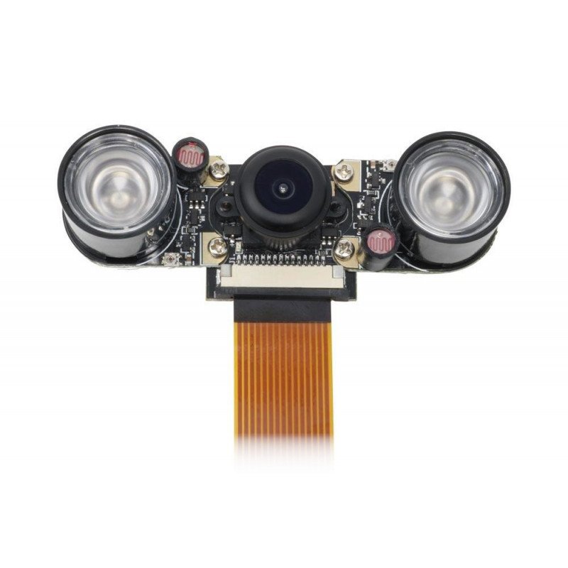 PiHut ZeroCam NightVision FishEye - 5Mpx Fischaugen-Nachtkamera - für Raspberry Pi *