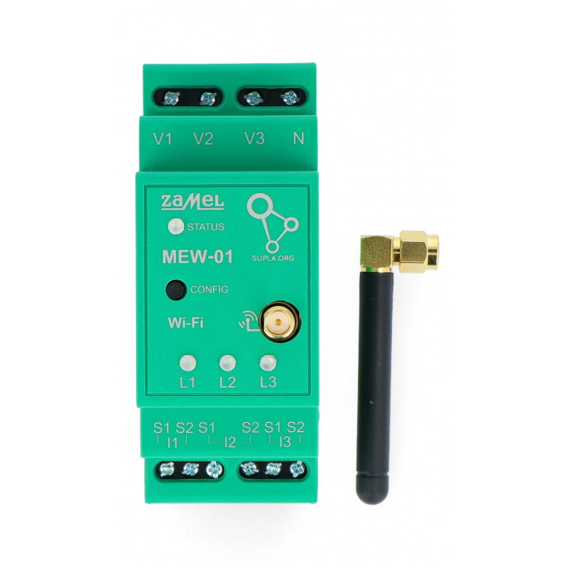 Zamel Supla MEW-01 - WiFi-Stromverbrauchsmonitor - Android / iOS-Anwendung