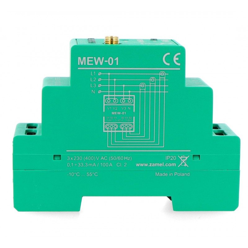 Zamel Supla MEW-01 - WiFi-Stromverbrauchsmonitor - Android / iOS-Anwendung