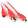 Cerberus 3in1 USB-Kabel 1,8 m – SparkFun CAB-12016 - zdjęcie 3