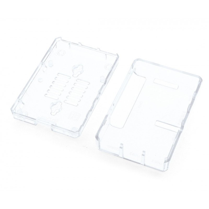 Gehäuse für Raspberry Pi 4 - ABS - transparent