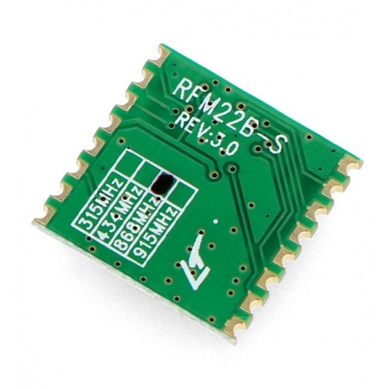 Funkmodul - RFM22B-868S2 868 MHz - SMD-Transceiver