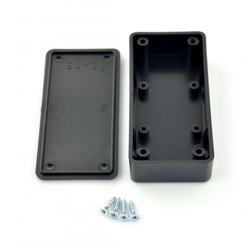 Hermetisches Gehäuse Z75 95x45x23mm schwarz