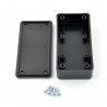 Hermetisches Gehäuse Z75 95x45x23mm schwarz - zdjęcie 3