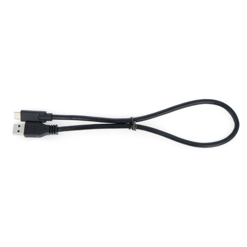 Akyga USB 3.0 A - USB 3.1 Typ C Kabel schwarz - 0,5 m