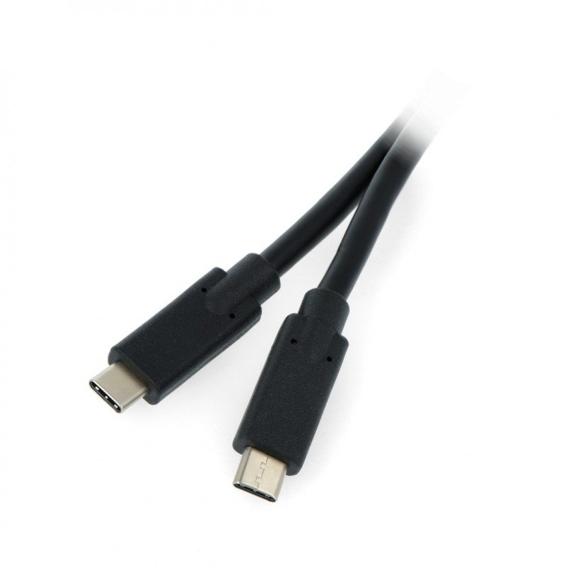 Akyga USB 3.1 Typ C - USB Typ C Kabel schwarz -1m
