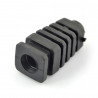 Eine Zugentlastung für ein schwarzes 5mm Kabel - zdjęcie 2