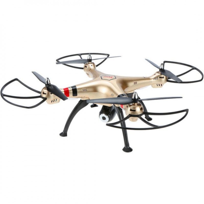 Syma X8HW 2,4 GHz Quadrocopter-Drohne mit Kamera - 50 cm - Gold