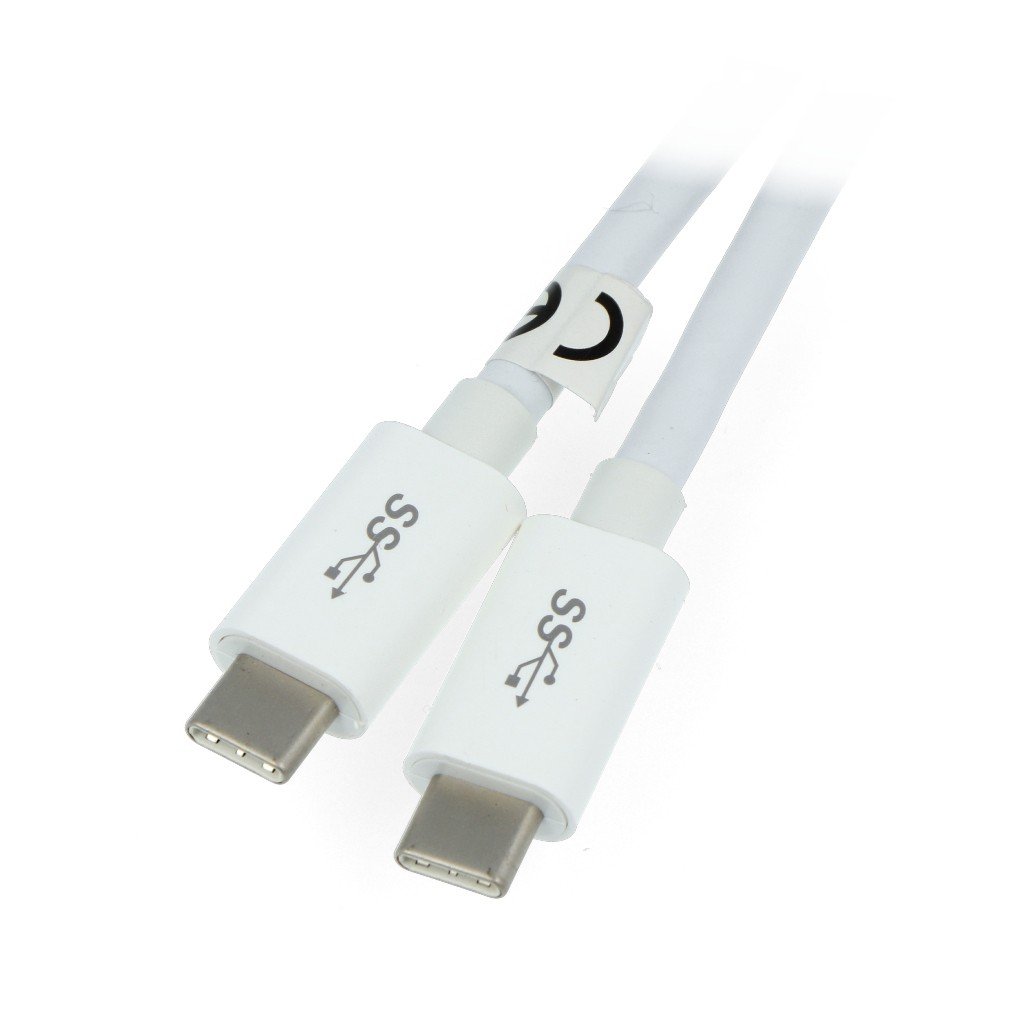 Kabel TRACER USB C - USB C 2.0 weiß - 1,5 m