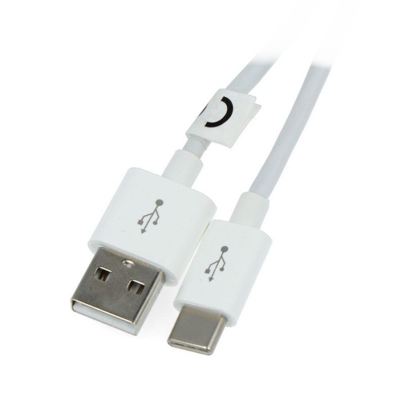 Kabel TRACER USB A - USB C 2.0 weiß - 1m