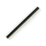 1x40 gerader Goldpin-Stecker