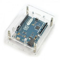 Gehäuse für Arduino Uno und Leonardo - offen, transparent