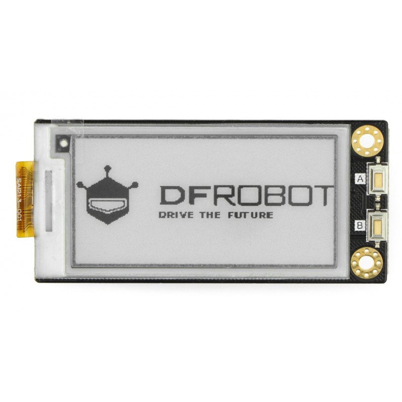 DFRobot E-Paper E-Ink 2,13 "250x122px - Overlay für Raspberry Pi - SPI_
