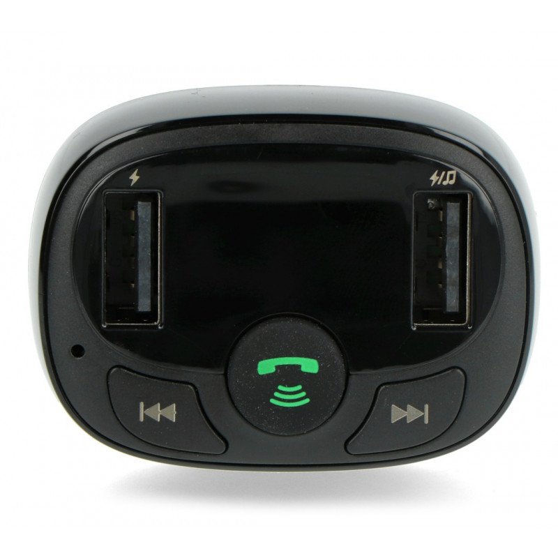 Baseus CCTM-01 Bluetooth Autosender mit Ladefunktion - schwarz