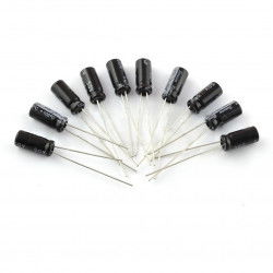 Elektrolytkondensator 100uF / 50V 8x12mm 105C THT - 10St.