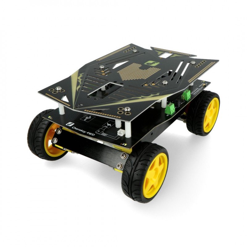 DFRobot Cherokey - ein vierrädriger Roboter
