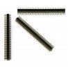 2x40 gerader Goldpin-Stecker - zdjęcie 2