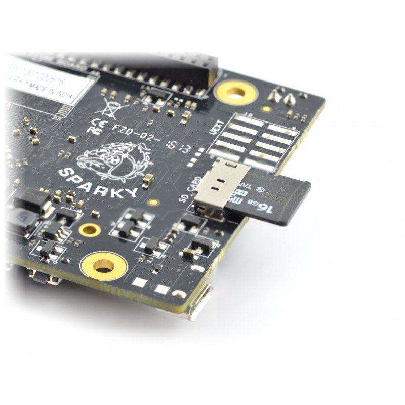 Sparky – ARM Cortex A9 Quad-Core 1,1 GHz + 1 GB RAM