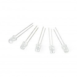 LED 5mm warmweiß klar - 5St