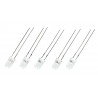 LED 5mm warmweiß klar - 5St - zdjęcie 2