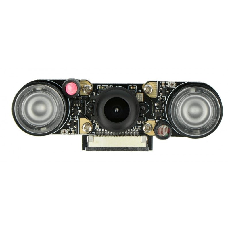 5 Mpx Pi Supply Nachtsicht-Fisheye-Kamera für Raspberry Pi