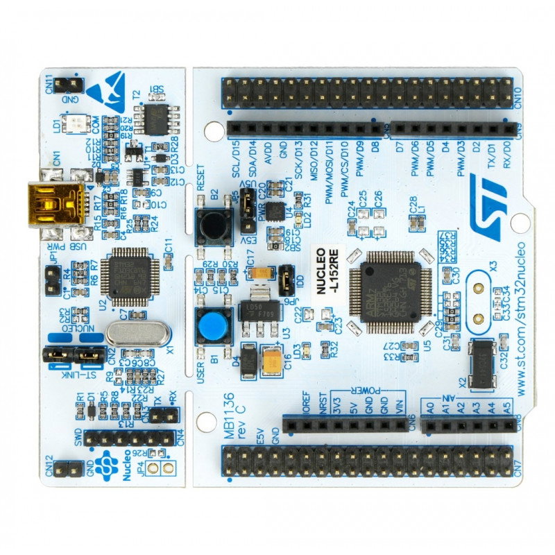 STM32 NUCLEO-L152RE - Niedriger Stromverbrauch STM32L152RET6