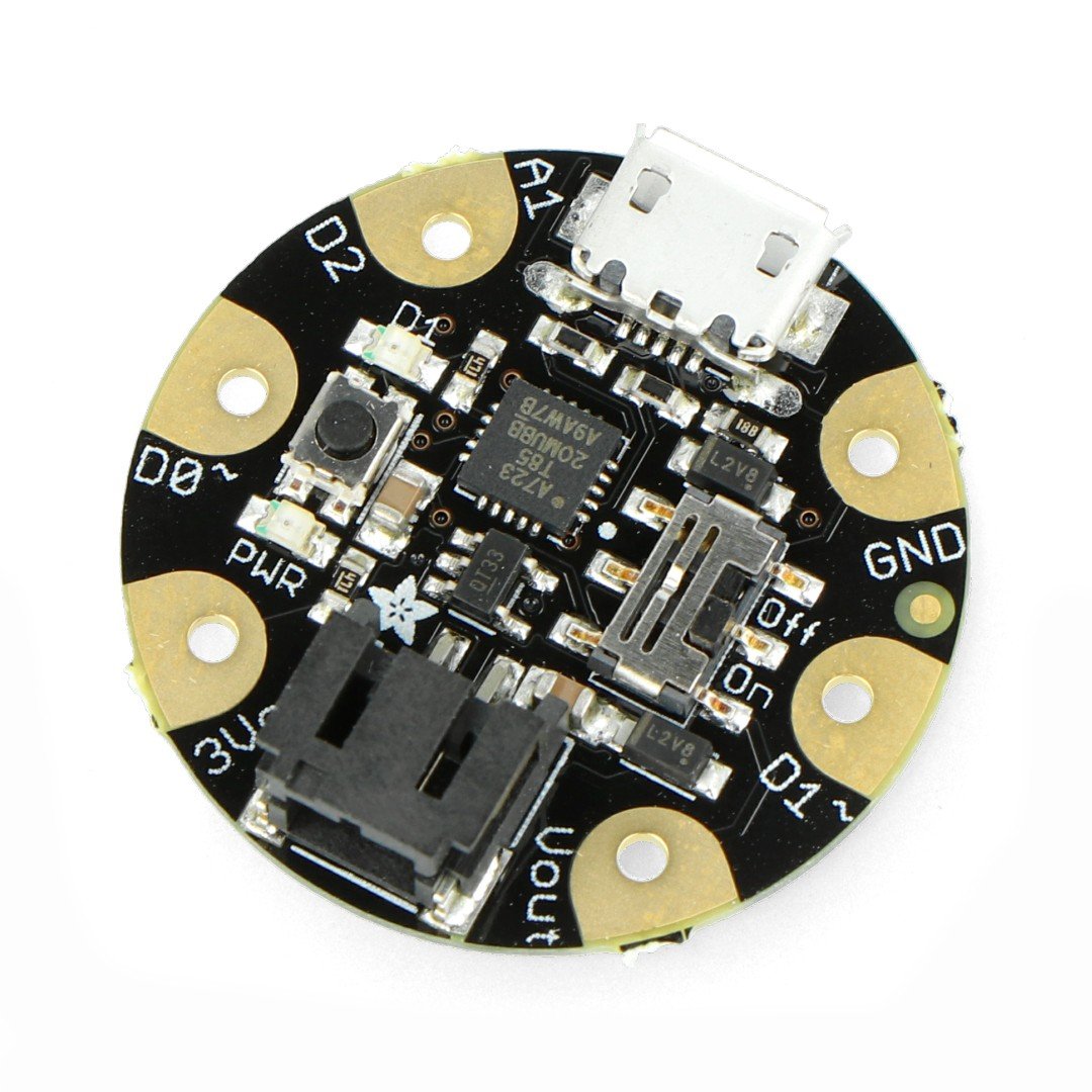 Adafruit GEMMA - eine Miniaturplattform mit einem Attiny85 3,3 V Mikrocontroller