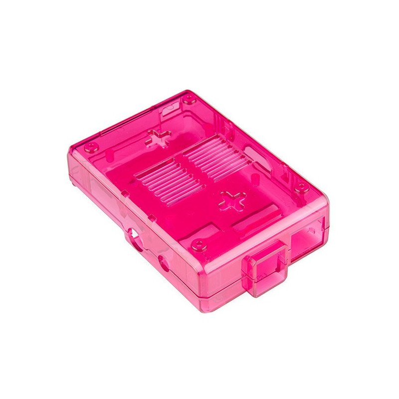 Raspberry Pi Modell B Pi Blechgehäuse - pink